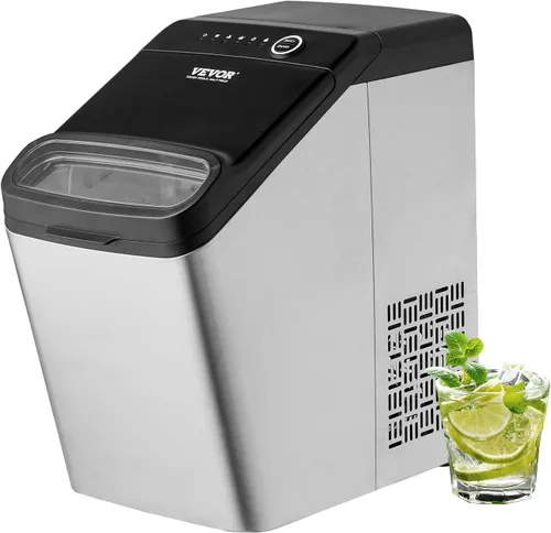 Miniatura 22 de VEVOR Arcón congelador de inmersión, enfriador de hielo de acero inoxidable de 22" L x 17" W x 12" H, recipiente de hielo comercial con cubierta