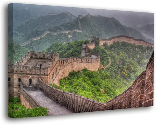 Miniatura 13 de SpiritualHands Lienzo decorativo para pared, diseño de lugares famosos del patrimonio mundial, carteles enmarcados escénicos, paisajes modernos, 03