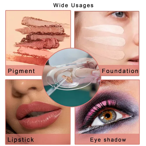 Miniatura 3 de La paleta de mezcla de maquillaje puede almacenar la base líquida, mantener la paleta de acrílico, Paleta de uñas de arte, Paleta de maquillaje