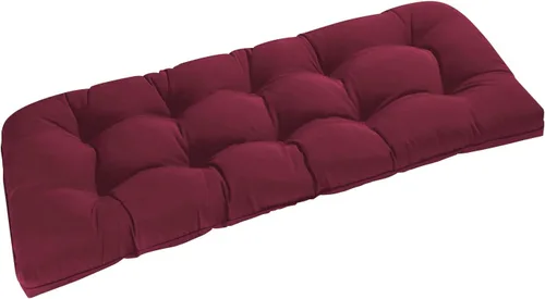 Miniatura 14 de downluxe Cojín de banco para exteriores para muebles de patio, cojines impermeables capitonados extra rellenos para columpio de porche, cojines