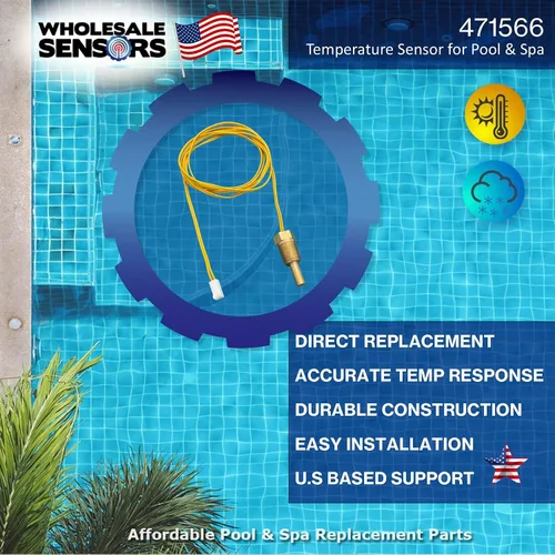 Miniatura 2 de Wholesale Sensors Reemplazo Pentair 471566 Termistor Sonda MiniMax Calentador Spa 12 Meses de Garantía y Negocios en Estados Unidos
