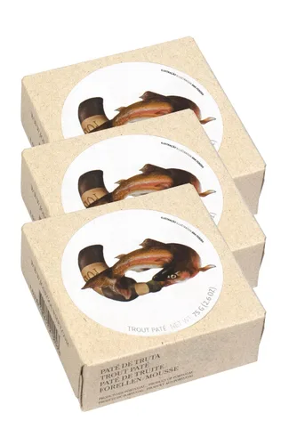 Miniatura 8 de Jose Gourmet Paté de trucha con vino de Oporto, 2.65 oz, paquete de 8