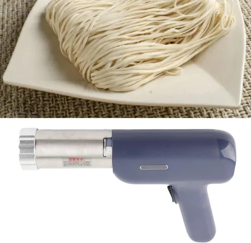 Miniatura 3 de Máquina de pasta eléctrica de mano, inalámbrica, de acero inoxidable 304 de 40 W, máquina portátil para hacer ramen de fideos para pasta