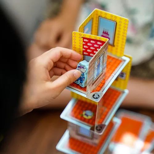 Miniatura 7 de Haba Rhino Hero, un heroico juego de cartas para niños de 5 años en adelante, triple ganador de premios