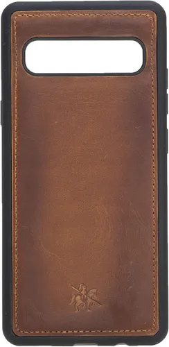 Miniatura 171 de Venito Lucca - Funda de piel compatible con Samsung Galaxy Note 10 (6,3 pulgadas), extra segura, con cubierta trasera acolchada, cocodrilo negro