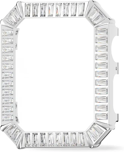 Miniatura 3 de Swarovski Funda para reloj inteligente para Apple Watch Series 4 y 5, 1.575 pulgadas, cristales verdes de Swarovski con acabado rodiado, inspiró