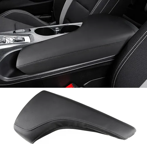 Miniatura 6 de INTGET Funda de consola central para Chevrolet Chevy Camaro 2016-2022 2023 2024, accesorios de cuero para reposabrazos central, protector de tapa