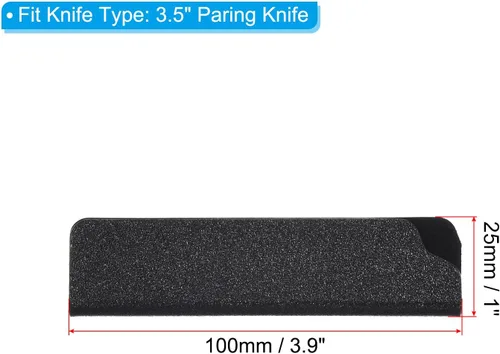 Miniatura 2 de PATIKIL Funda de plástico ABS para cuchillo de pelar de 3.5 pulgadas, protector de filo de cuchillos, funda universal para cuchillo para cocina