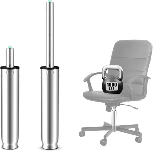 Miniatura 11 de Reemplazo del cilindro de elevación de gas para silla de oficina de 11 a 17 pulgadas, cilindro de silla alta de 5.5 pulgadas de carrera, pistón