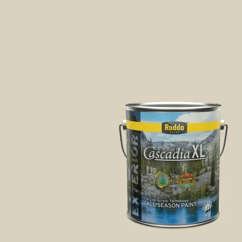 Miniatura 116 de Rodda Paint CASCADIA XL Pintura e imprimación satinada exterior en uno, cuarto de galón, Cantera