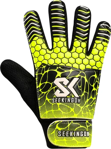 Miniatura 2 de Guantes de portero de fútbol para jóvenes, guantes de portero de fútbol para niños, jóvenes, niños, doble protección de muñeca a lo largo de 0.157
