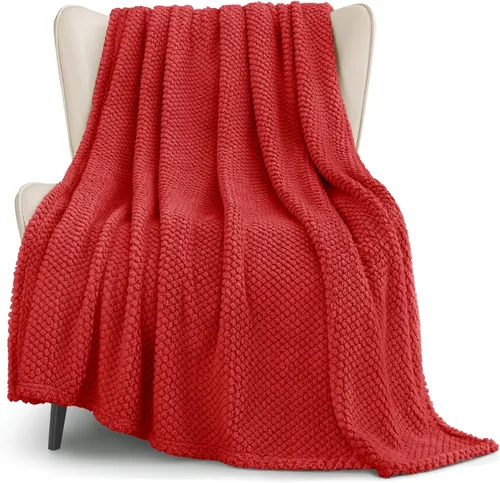 Miniatura 44 de Whale Flotilla Manta de forro polar extra grande para sofá, 50 x 70 pulgadas, manta jacquard suave y esponjosa para todas las estaciones, ligera