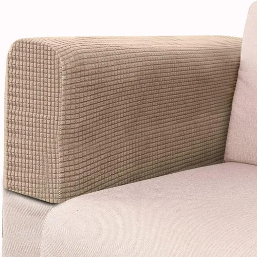 Miniatura 4 de SEWACC Protectores universales para reposabrazos de silla, funda elástica para reposabrazos de sofá, protector elástico para sofá reclinable, sofá