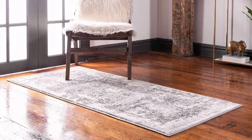 Miniatura 2 de Unique Loom Aberdeen Collection - Alfombra de área Stanhope (2' 7" x 6' 1" camino, gris/beige)