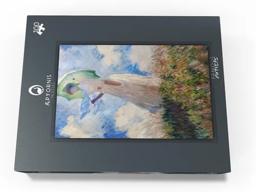 Miniatura 4 de MyPuzzle Claude Monets Suzanne Hoschedé 1886 - Rompecabezas prémium de 100 piezas para adultos