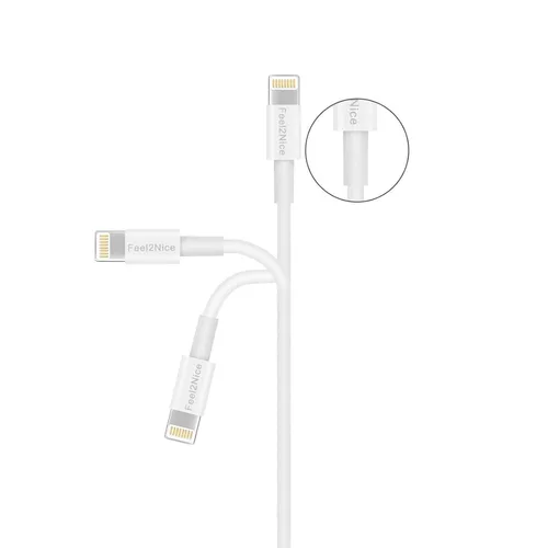 Miniatura 6 de Cable cargador para iPhone, color blanco