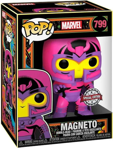 Miniatura 2 de Funko Pop Marvel X-Men - Magneto Blacklight
