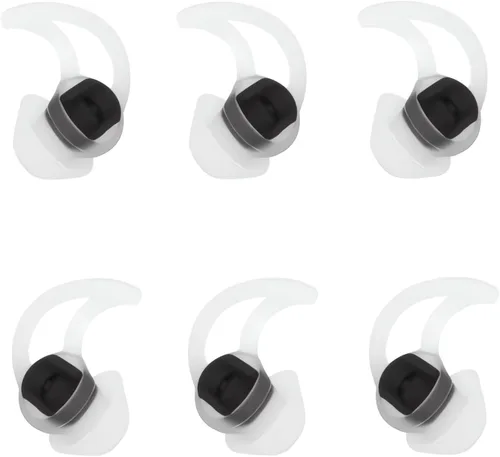 Miniatura 9 de Puntas para auriculares pequeños, 3 pares, puntas de silicona suaves y cómodas, puntas de aislamiento de ruido, puntas de repuesto de auriculares