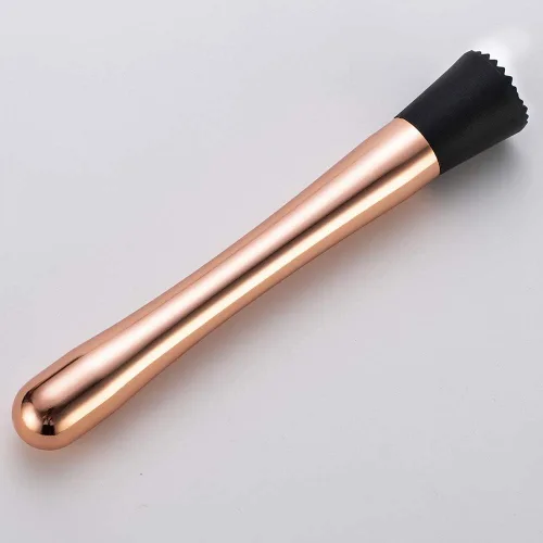 Miniatura 5 de YFS Muddler profesional de acero inoxidable, herramienta de barra duradera y fácil de limpiar, color negro