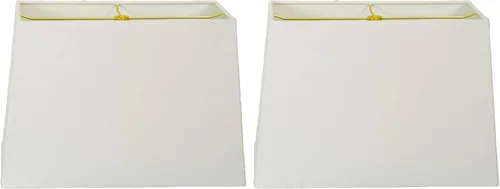 Miniatura 18 de Royal Designs, Inc. HB-613-12AGL Pantalla para lámpara de tapa dura rectangular, (5 x 10) x (8 x 12) x 9.5, Oro Antiguo