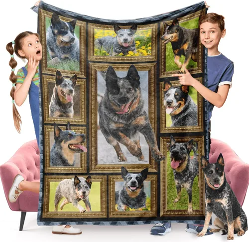 Miniatura 18 de Manta de perro Cocker Spaniel para niños, bonita manta de franela suave y acogedora para niñas y niños, mantas para bebés y niños pequeños