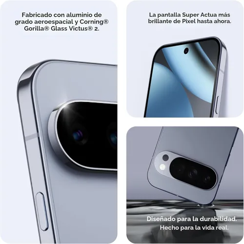 Miniatura 3 de Google Pixel 10 Pro - Smartphone Android desbloqueado - Asistente de IA Gemini, sistema de cámara trasera triple, batería de carga rápida de más