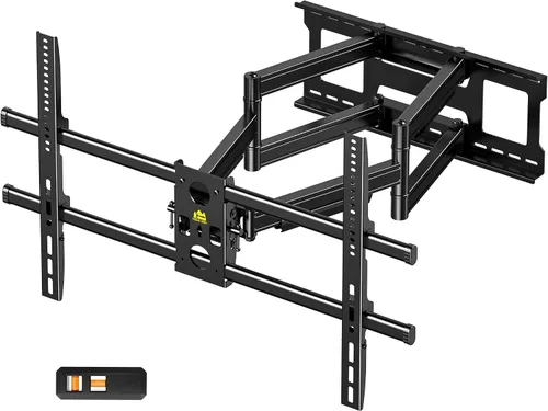 Miniatura 11 de FORGING MOUNT Soporte de pared de TV inclinable resistente para televisores grandes de 47 a 120 pulgadas, soporte de TV de perfil bajo