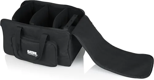 Miniatura 4 de Gator Cases - Bolsa de mano para sostener hasta (4) accesorios de iluminación LED estilo par con divisores ajustables