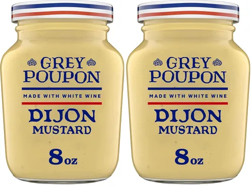 Miniatura 16 de Mostaza Dijon de Grey Poupon, frasco de 8 onzas