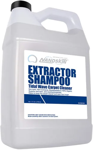 Miniatura 8 de Nanoskin EXTRACTOR SHAMPOO Limpiador de alfombras de espuma baja 16 Oz. - Limpiador de tapicería para uso en máquina, removedor de manchas