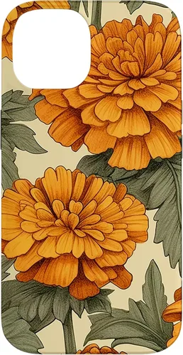 Miniatura 4 de Funda para iPhone 14 Pro Max Watercolor Marigold Flower
