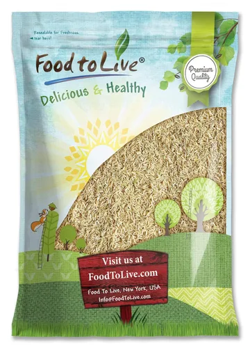 Miniatura 7 de Arroz basmati marrón, 3 libras – Grano entero, variedad de arroz de grano largo, fragante, kosher, vegano, a granel. Menos contenido de almidón.