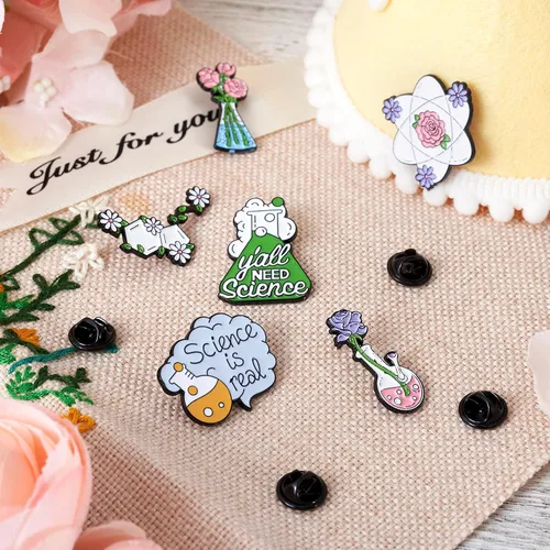 Miniatura 17 de Pandahall - Broches esmaltados de aleación con varios temas, broche de solapa, juego de pines esmaltados