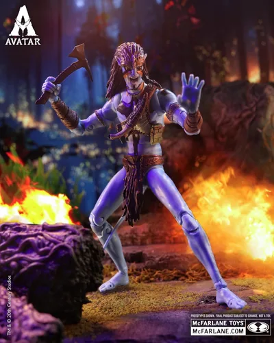 Miniatura 8 de McFarlane Toys - Avatar: Fuego y Ceniza Jake Sully (Batalla Final de Metkayina) Figura de Acción de 7 Pulgadas McFarlane Edición de Coleccionista