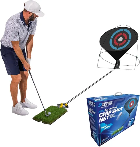Miniatura 9 de Perfect Practice Putting Mat & Chipping Net, Indoor & Outdoor Putting Green, Chipping Mat for Home & Office, Premium Golf Training Aids for Putting