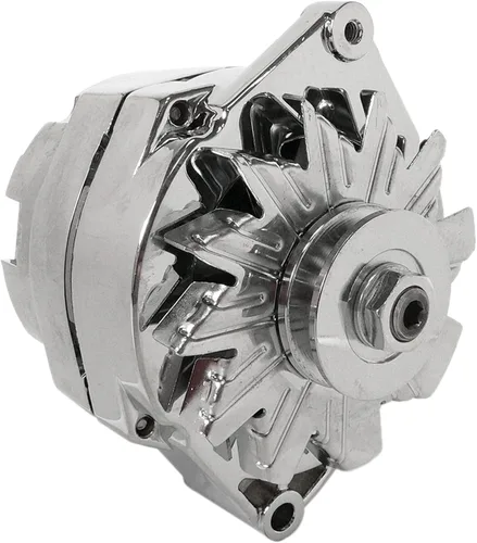 DB Electrical ADR0336-C Alternador Cromado Compatible/Reemplazo para Chevrolet General Motors 110 Amp 3-Cable Configuración 65, 67-85, Corte Bajo