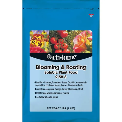 Miniatura 4 de Ferti-lome (11771) - Alimento vegetal soluble para floración y enraizamiento 9-58-8 (1.5 lb)