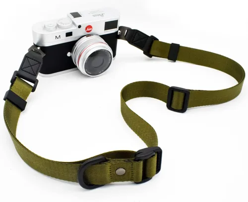 Miniatura 9 de Correa para cámara de ajuste rápido, correa de hombro ajustable de nailon con una sola mano compatible con cámaras Canon Nikon Sony DSLR sin espejo