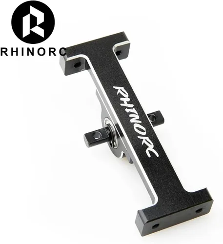 Miniatura 5 de RhinoCrawler - Viga de suspensión a control remoto, puente de soporte RC, eje de eje de transmisión extensible de metal para 1/10 Axial SCX10