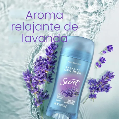 Miniatura 8 de Secret Desodorante antitranspirante fresco para mujer, protección transpirable contra el sudor y el olor durante 72 horas, frescura instantánea