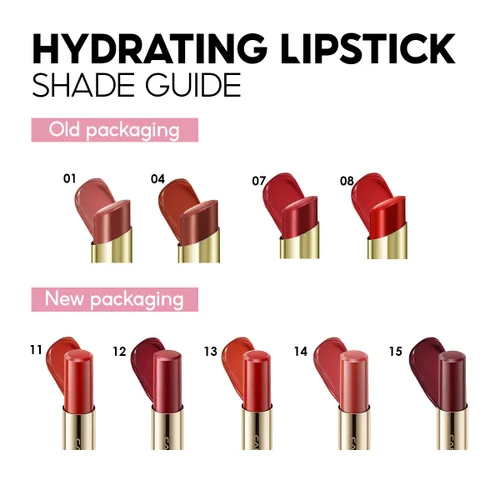 Miniatura 5 de CARSLAN Lápiz labial cremoso hidratante, color de labios de alta pigmentación de larga duración, suave, hidratante, rosa nude, 01