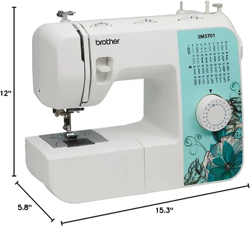 Miniatura 5 de Brother SM3701 Máquina de coser de brazo libre de 37 puntadas