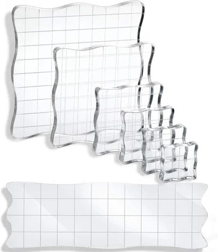 Miniatura 6 de UCEC 8 hojas de sellos transparentes de flores para hacer tarjetas, sellos de silicona para manualidades, sello de flores de goma transparente