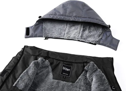 Miniatura 5 de Chaqueta de esquí impermeable para mujer, resistente al viento, con aislamiento de forro polar