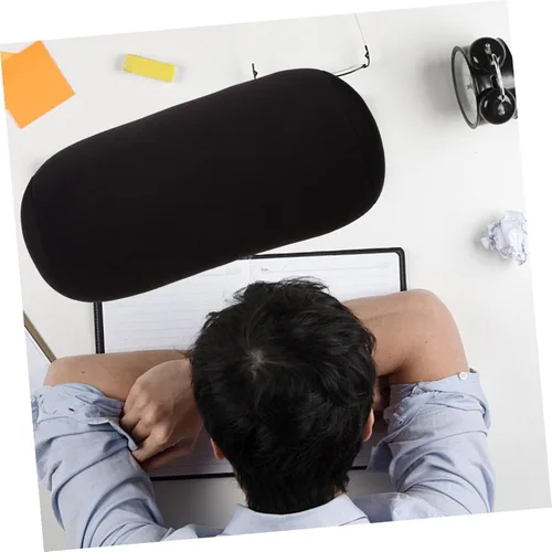 Miniatura 3 de Ciieeo Almohada cilíndrica para el cuello y la cintura, suministro de sueño, cojín para el cuello del coche, almohada cilíndrica, mini bolsa húmeda