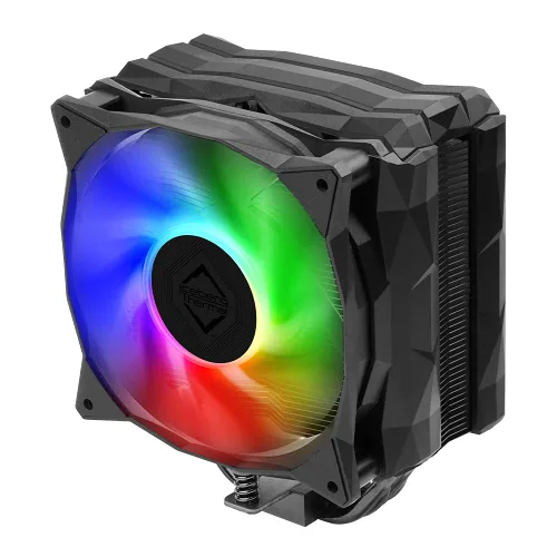 Miniatura 9 de Iceberg Thermal IceSLEET G6 Stealth - Tubo de calor de 6 táctiles directos chapado en níquel, con ventilador silencioso ultra de 5.512 in, enfriador
