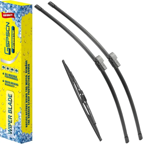 Miniatura 30 de GSPSCN 2 limpiaparabrisas de repuesto para Cooper R55, R56, R57, 2013, 2014, 2015, 19 + 18 pulgadas (juego de 2)