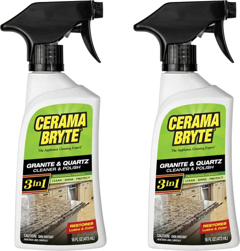 Miniatura 3 de Cerama Bryte Limpiador diario de granito y cuarzo y pulido de forma segura, también se utiliza en esteatita de mármol, cuarcita, pizarra, piedra