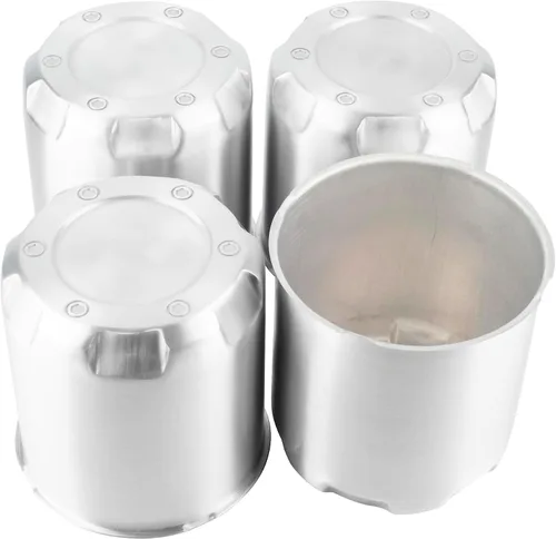 Miniatura 9 de Tapas Centrales de Rueda de Empuje de 3.27 pulgadas de Aluminio que se Ajustan a Orificio Central de 3.27" para Ruedas y Aros de Camión Remolque RV