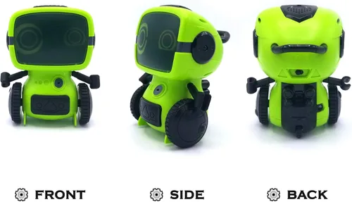 Miniatura 2 de JabberBot - Robot RC inteligente multifuncional para niños. Robot de control remoto que puede moverse, hacer divertidos efectos de sonido/voz